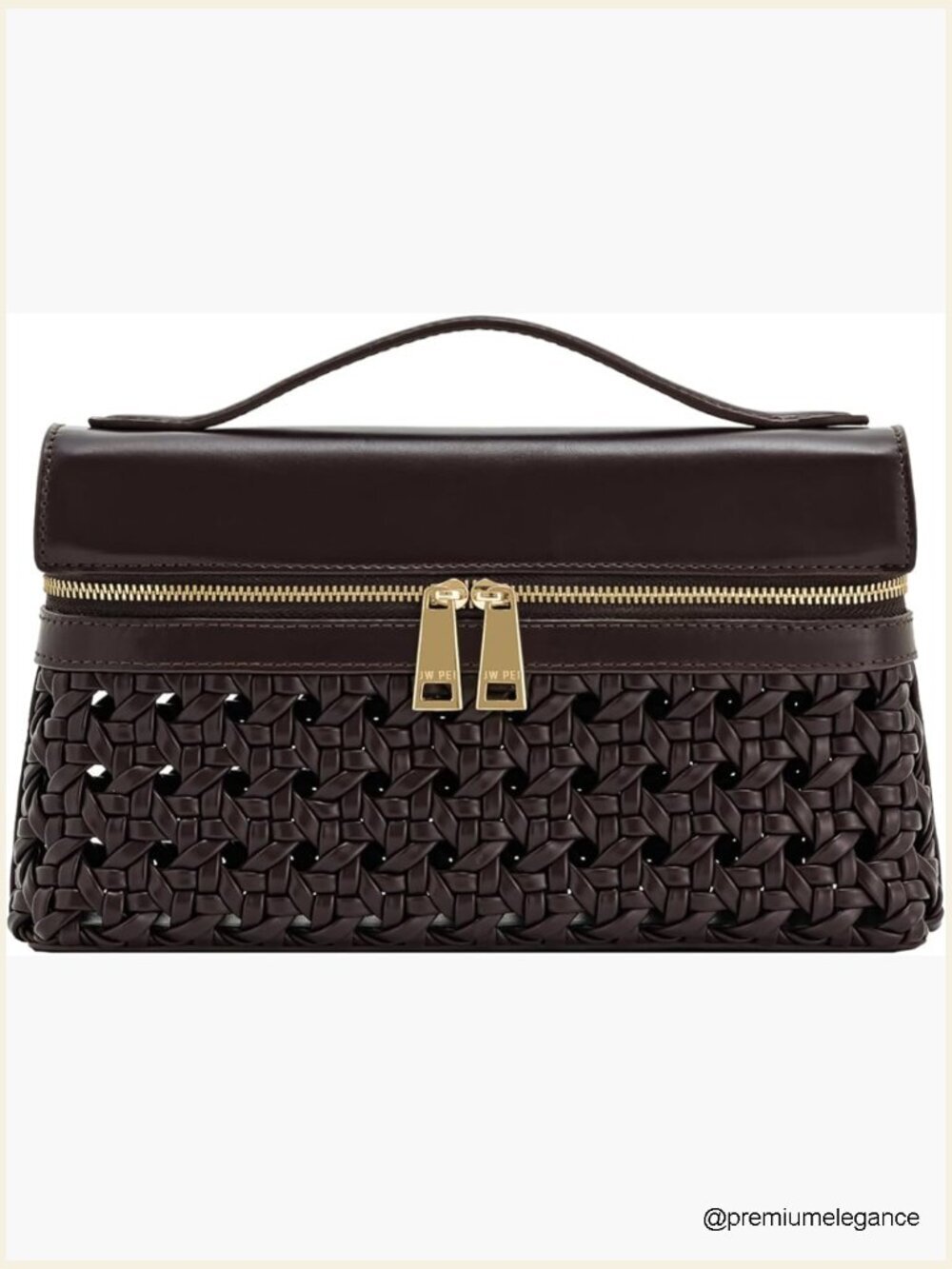 Top Handle Bag Vegan Leather Crossbody Detachable Strap